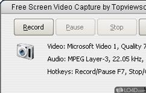 Screenshot of Screen Video Capture - Powerful screen recorder software