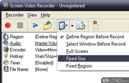 Screen Video Recorder screenshot