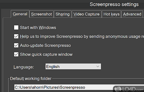 Create great-looking images and documents - Screenshot of Screenpresso