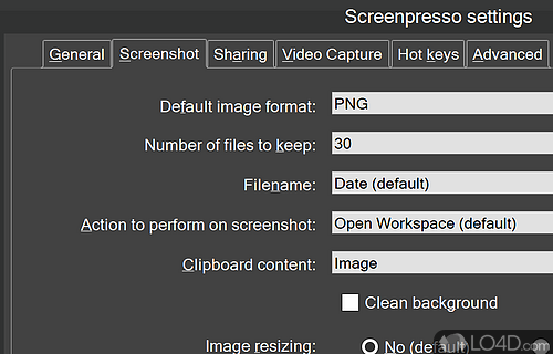 Image editor - Screenshot of Screenpresso