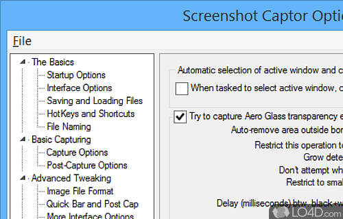 A lightweight and flexible screenshot app - Screenshot of Screenshot Captor