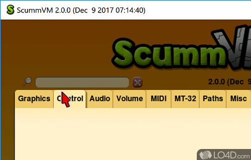 Emulator program - Screenshot of ScummVM