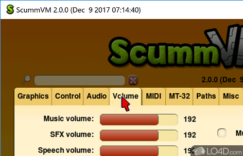 Emulator app - Screenshot of ScummVM