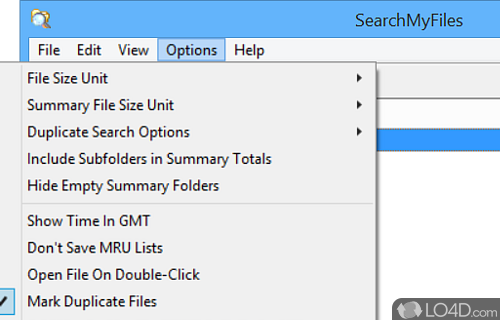 Search files in a smarter way - Screenshot of SearchMyFiles