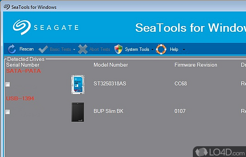 seatools on non seagate drives