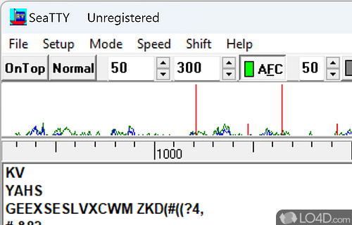 Receive weather reports, weather charts and navigational warnings - Screenshot of SeaTTY