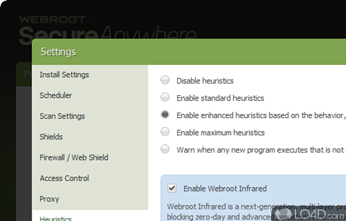 Webroot SecureAnywhere AntiVirus screenshot