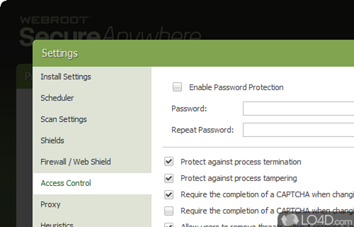 Webroot SecureAnywhere AntiVirus screenshot