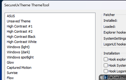 SecureUxTheme Screenshot