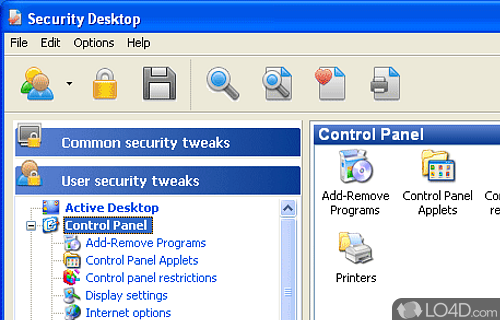 Security Desktop Tool Screenshot