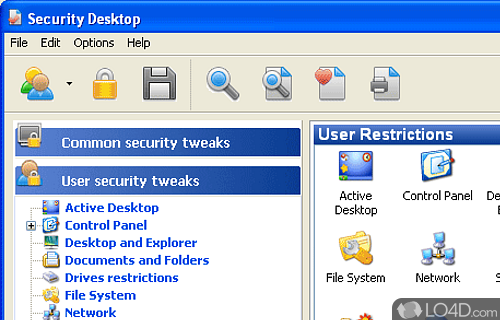 Security Desktop Tool Screenshot