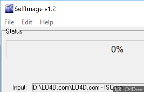 Create an image backup of a Linux partition directly from Windows - Screenshot of SelfImage
