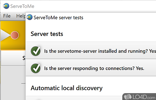 ServeToMe screenshot