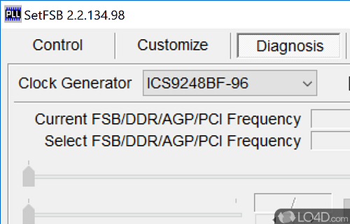 Quickly get thorough CPU details - Screenshot of SetFSB