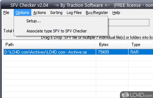 sfv file checker