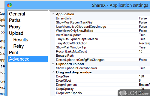 Lots to discover - Screenshot of ShareX