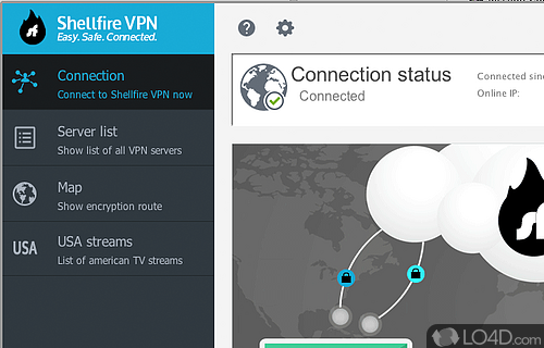 Shellfire VPN Screenshot