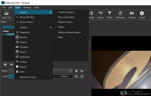 Good for entry-level editors - Screenshot of Shotcut Video Editor