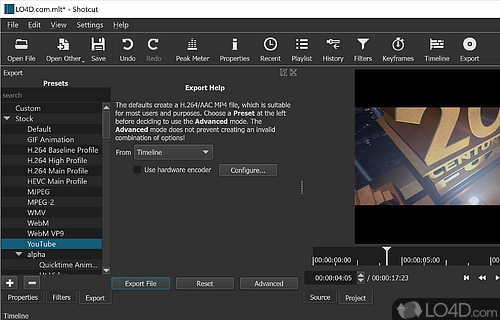 Shotcut Video Editor screenshot