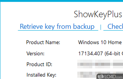 ShowKeyPlus Screenshot