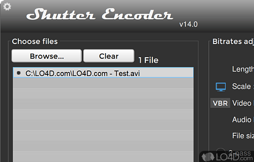 for ipod instal Shutter Encoder