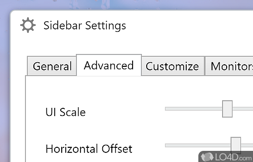 Monitor hardware information on PC screen - Screenshot of Sidebar Diagnostics