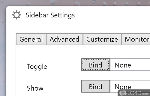 Hardware information - Screenshot of Sidebar Diagnostics