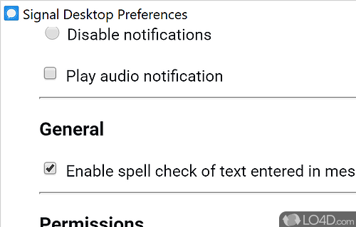 Signal Desktop Screenshot