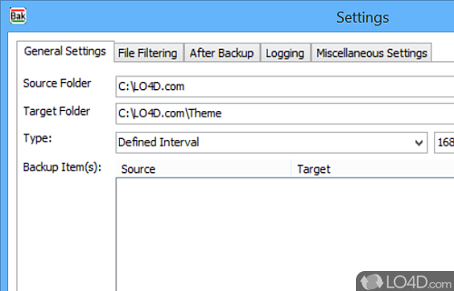 Simple Backup Tool Screenshot