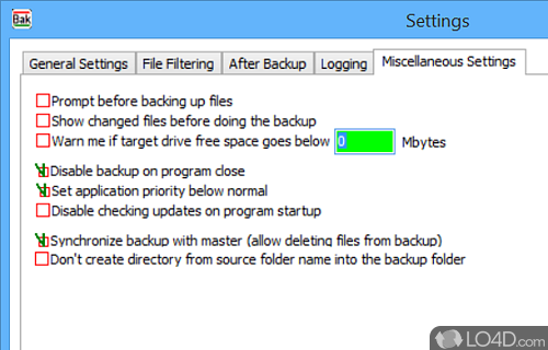 Simple Backup Tool screenshot