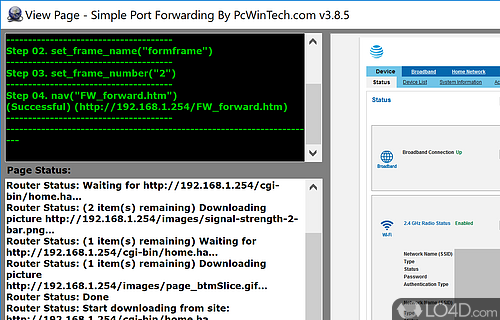 Simple Port Forwarding Screenshot