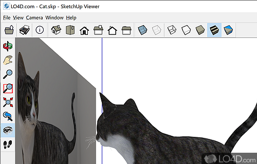 Share  - Screenshot of SketchUp Viewer