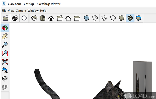 Shapes, geometry, and texture - Screenshot of SketchUp Viewer