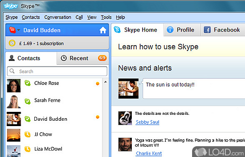 Skype Screenshot