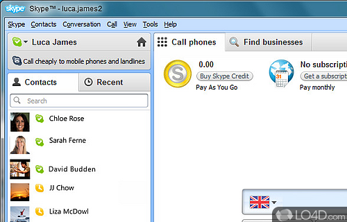 Skype Screenshot