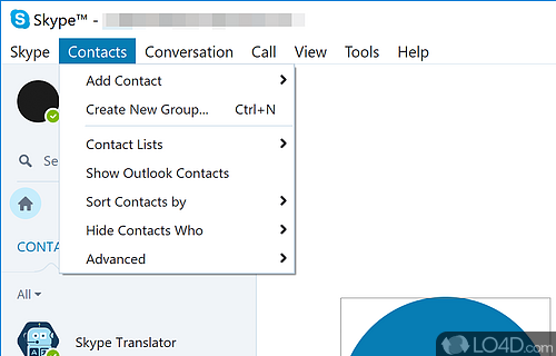 Free VoIP calls anytime, anywhere - Screenshot of Skype Portable