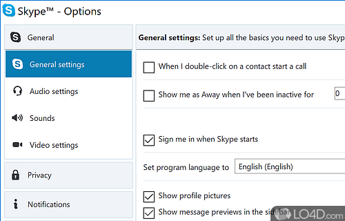 Voip - Screenshot of Skype Portable