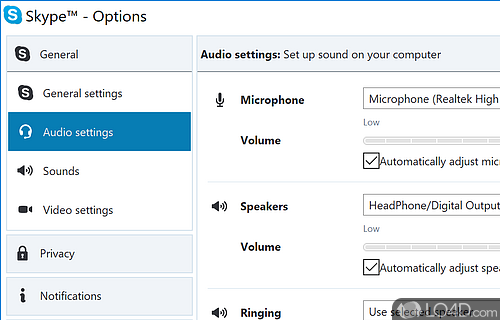 Video chat - Screenshot of Skype Portable