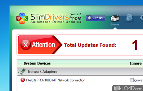 SlimDrivers Screenshot