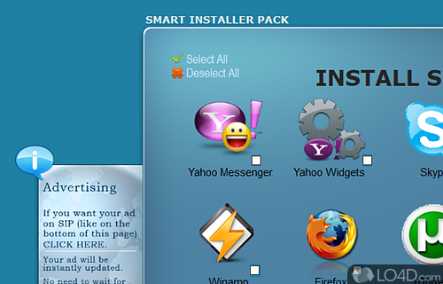 Install all your favorite apps in a few minutes - Screenshot of Smart Installer Pack