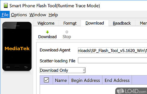 Smart Phone Flash Tool Screenshot