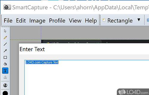 Clean design - Screenshot of SmartCapture