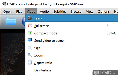 Play video files - Screenshot of SMPlayer