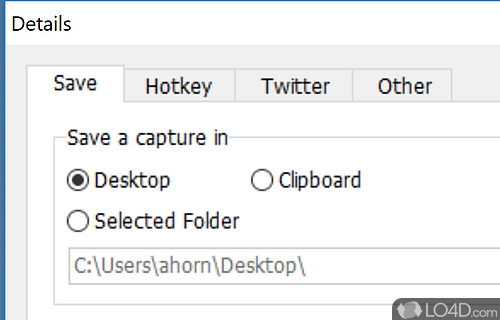 SnapCrab for Windows Screenshot