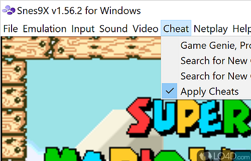 Snex9x - Super Nintendo Emulator for Windows