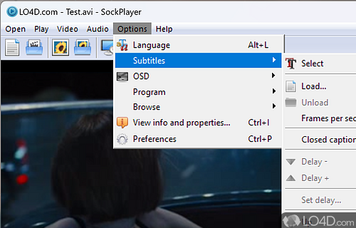 SockPlayer screenshot