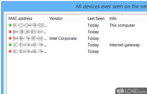 WiFi Access Point may actually be vulnerable - Screenshot of SoftPerfect WiFi Guard Portable
