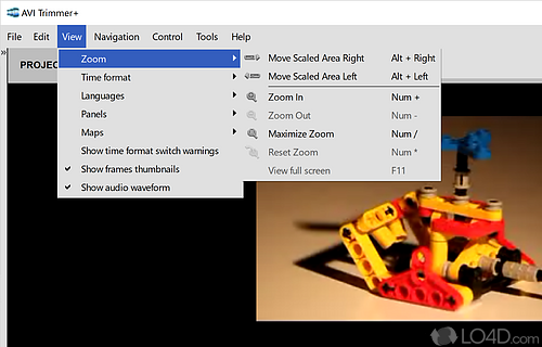 Intuitive interface for loading movies - Screenshot of SolveigMM AVI Trimmer+