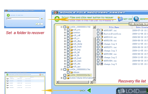 Sondle File Recovery Assist Screenshot