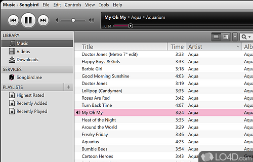 Songbird Screenshot